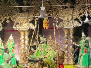 Banke Bihari Temple Swarn Hindola