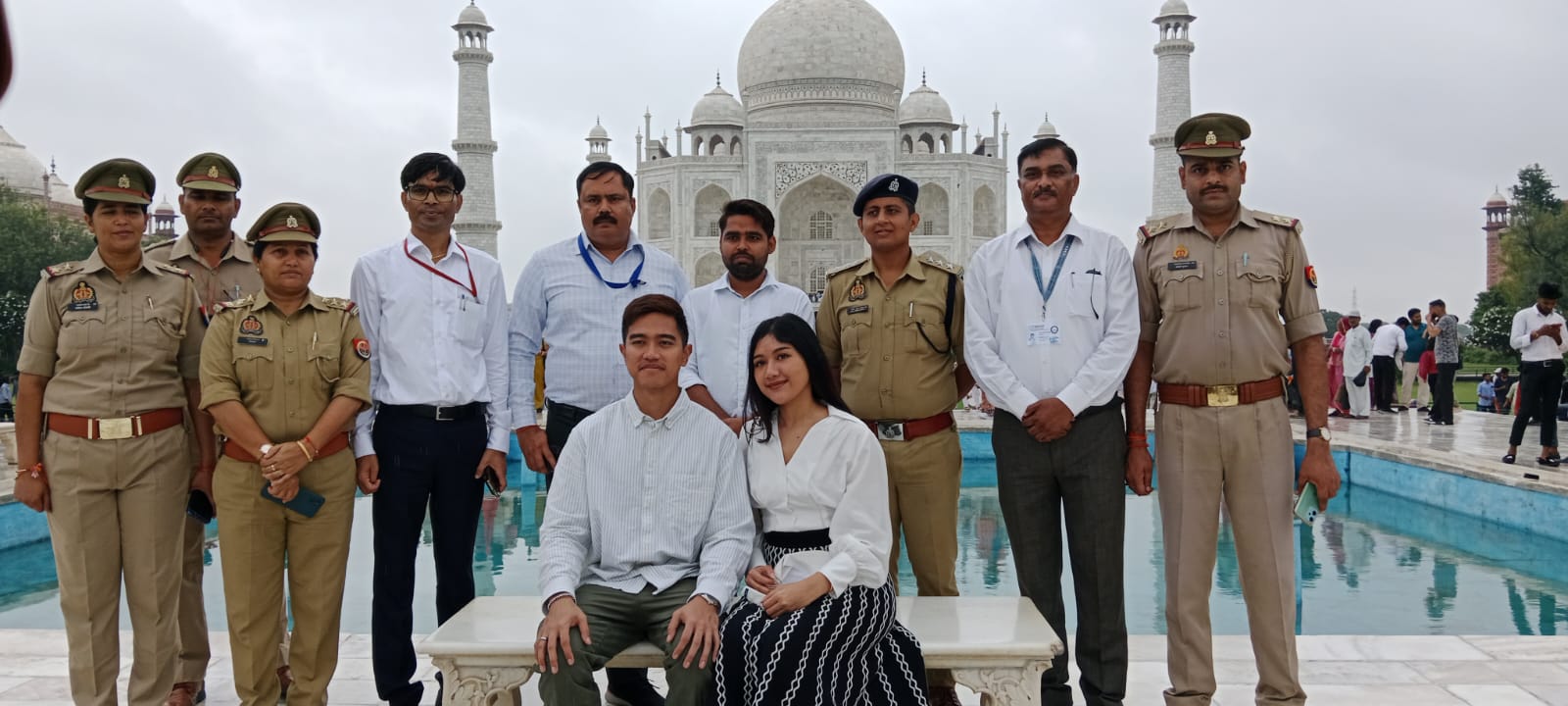 Indonesian President’s son visits Taj Mahal in Agra as India hosts G20