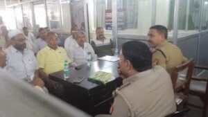 meeting held at ps mantola for barawafat and panpati visarjan