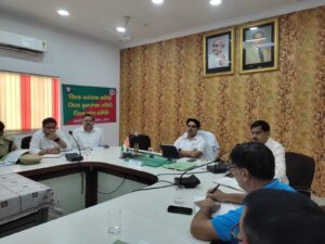 DM Agra Bhanu Chandra Goswami Meeting on Environment 
