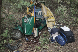 Agra road accident